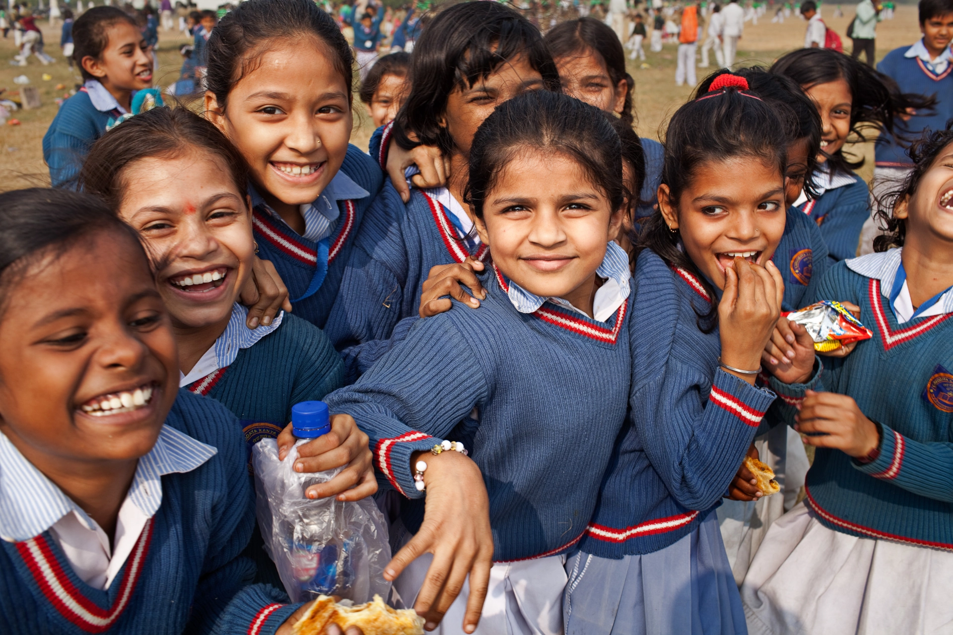Skolebørn, Delhi