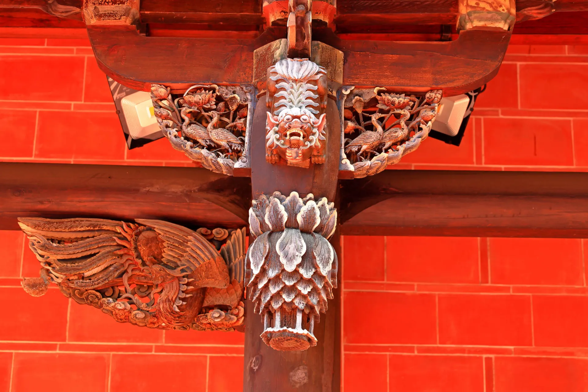 Træskærerarbejde fra Lin familien Træskærerarbejde fra Lin familien