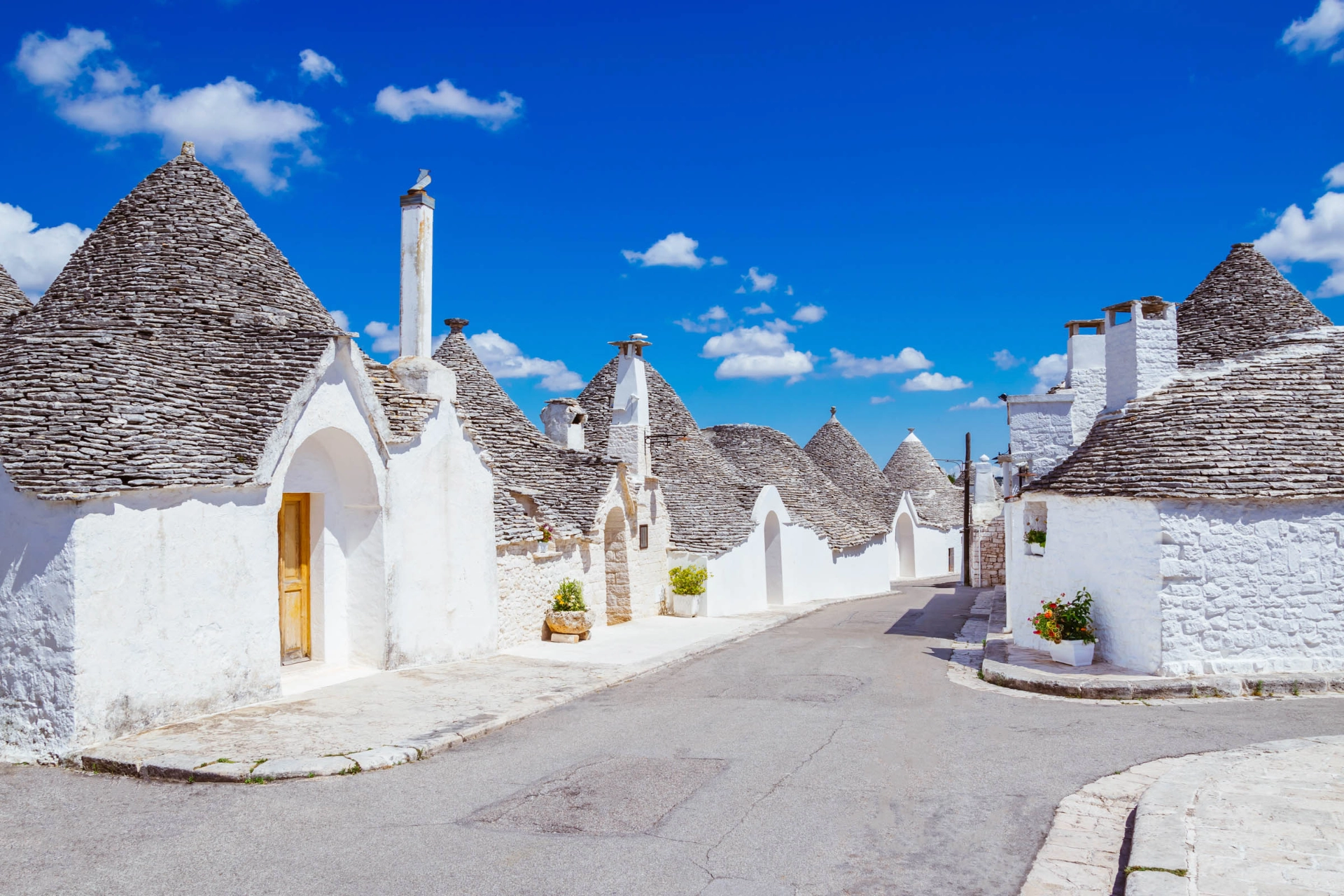 De unikke trulli-huse i Alberobello