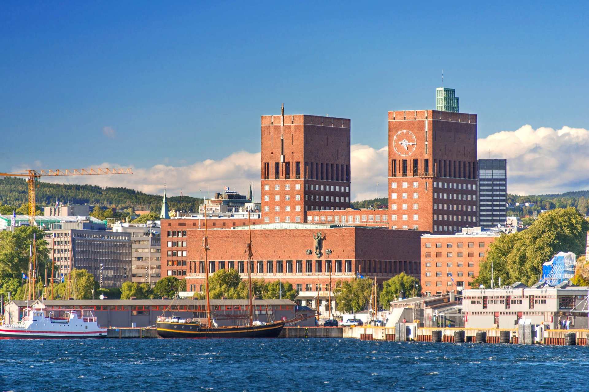 Det ikoniske rådhus i Oslo