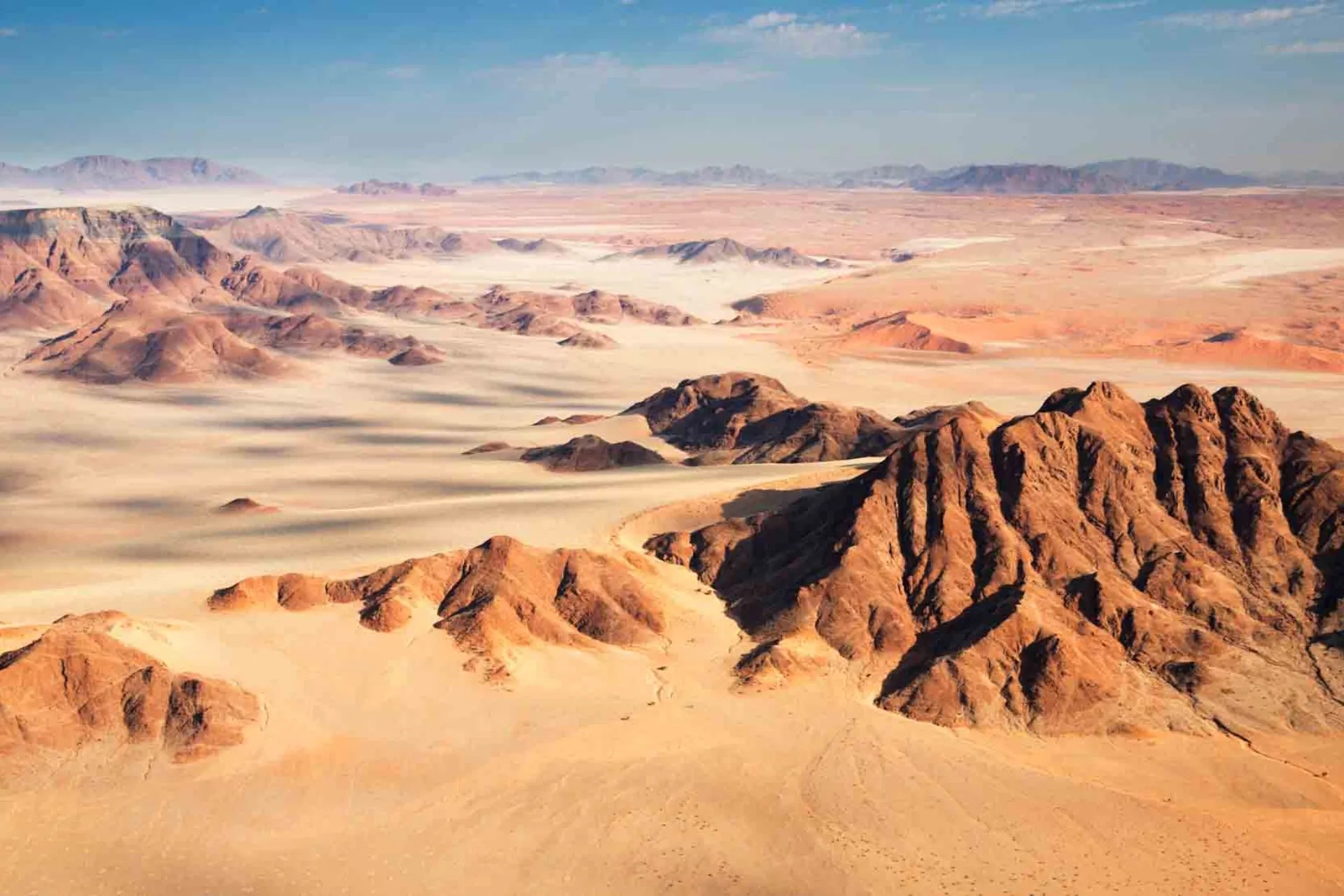 Namib-ørkenen er verdes ældste - mindst 55 mio år gammel