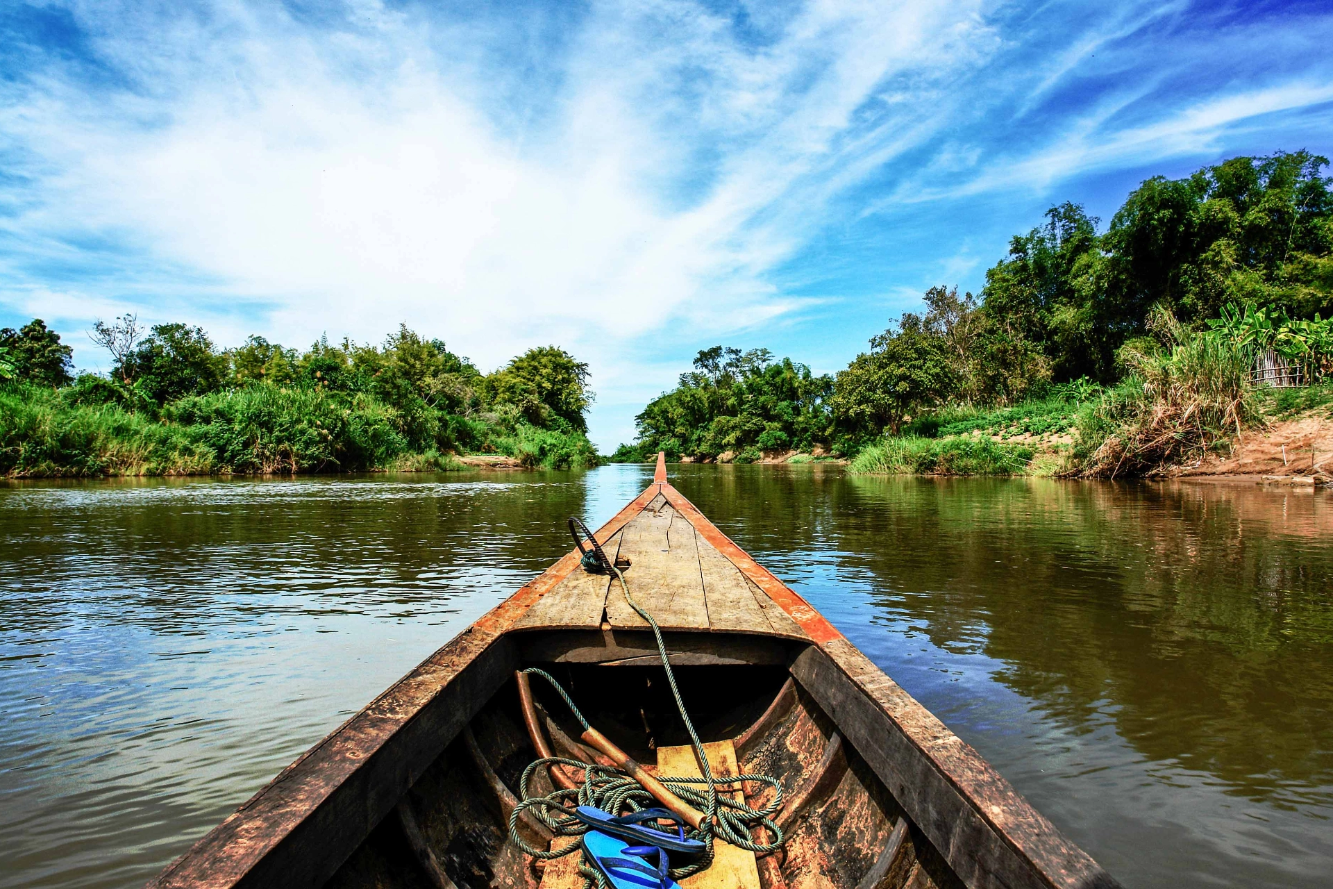 Mekongdeltaets stille vand