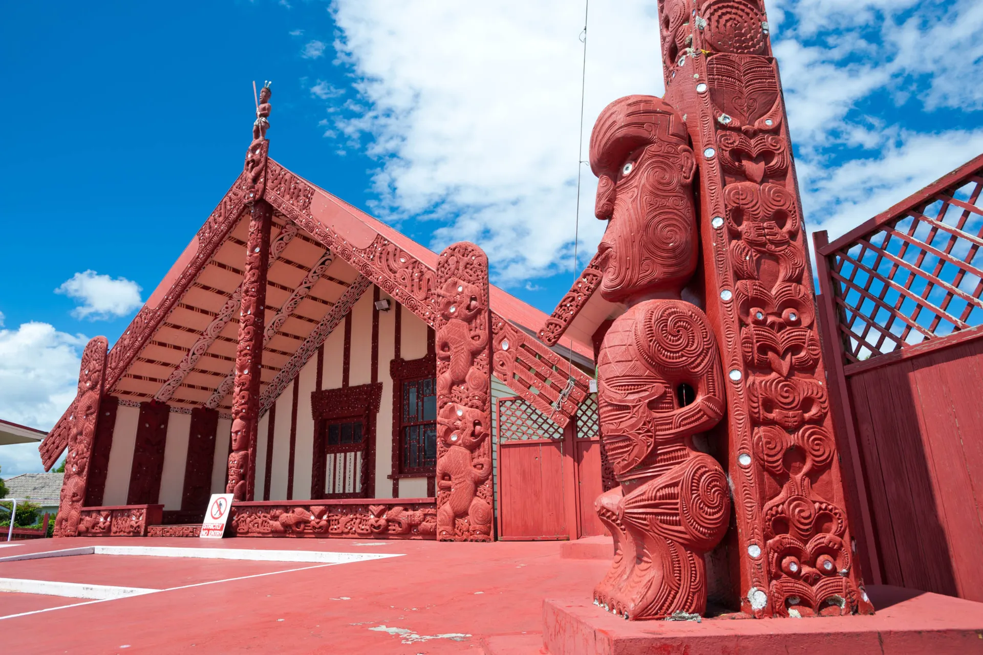 Māori-mødehus i Rotorua