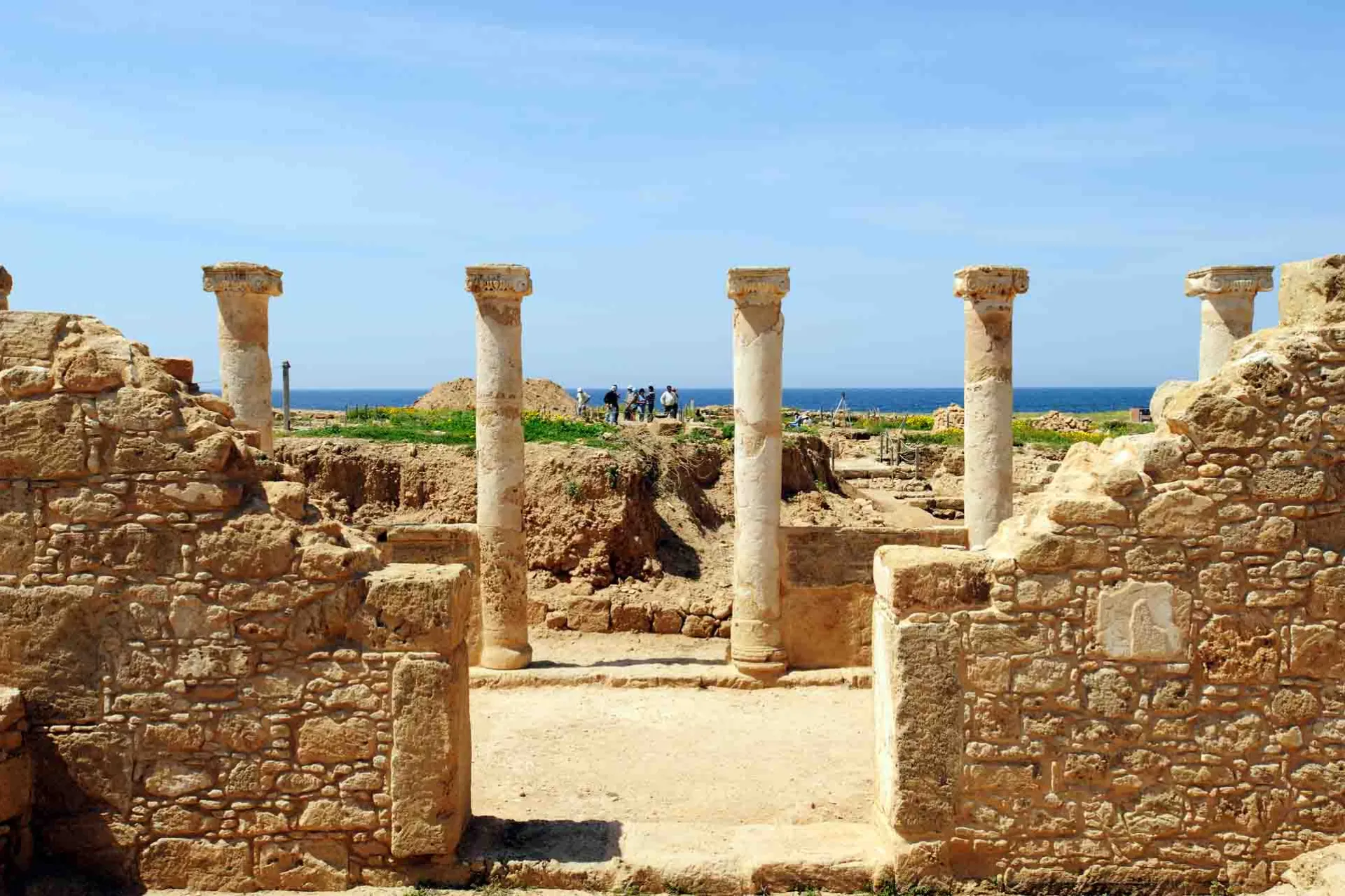 Paphos Arkæologiske Park dækker store dele af det antikke Paphos