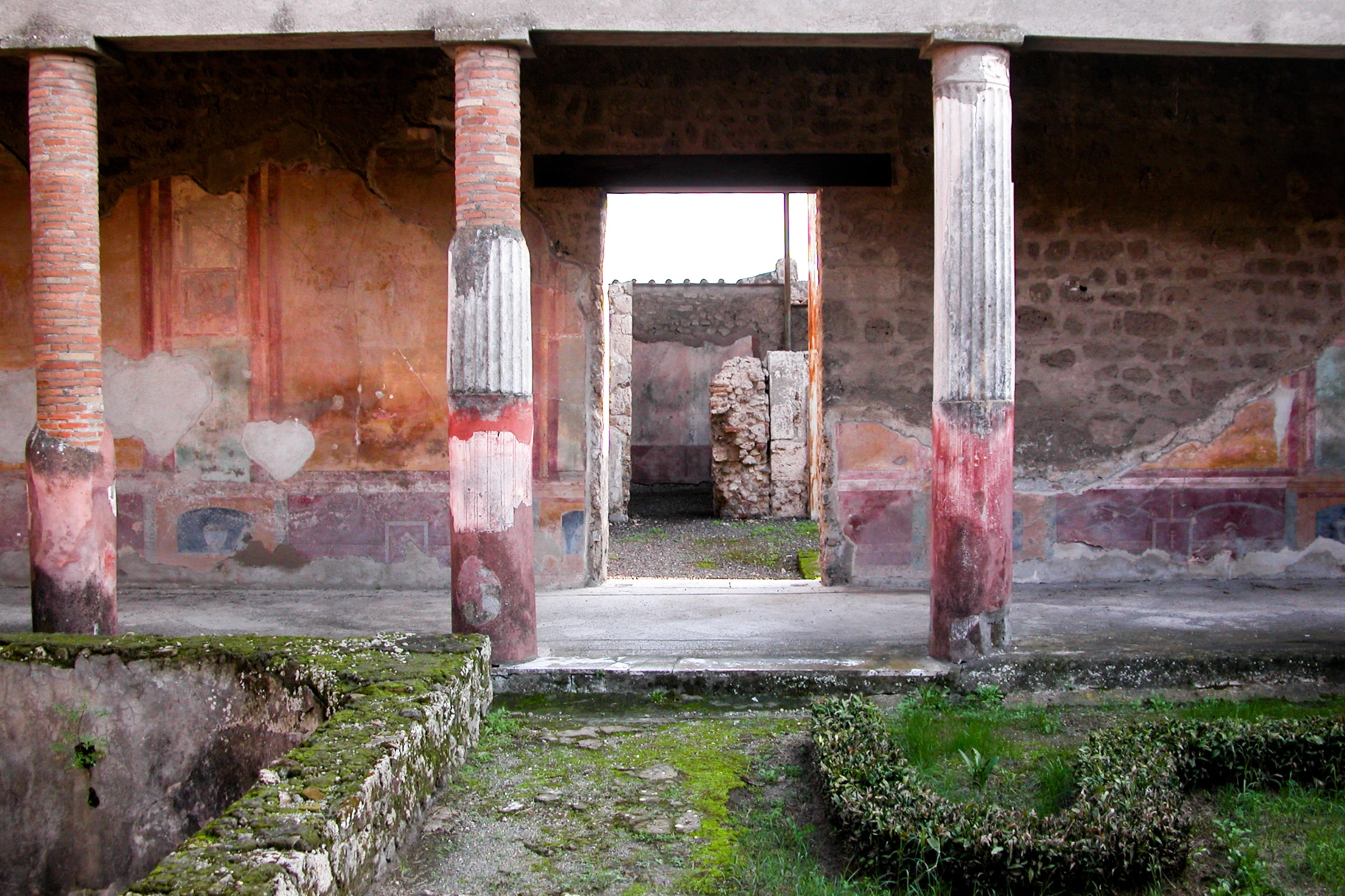Badehuse (termer) i Ruinbyen Pompeji