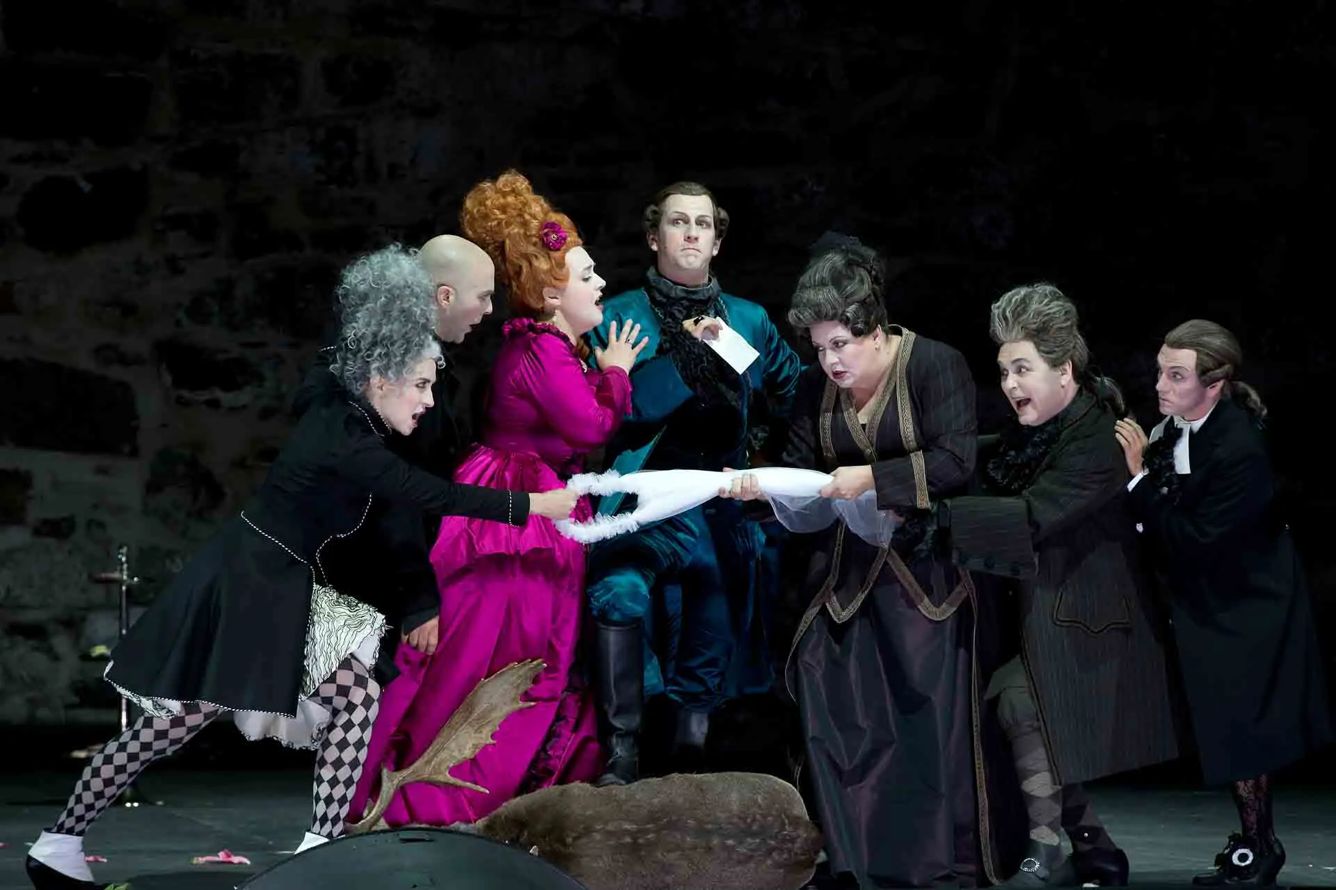 Scene fra Mozarts Figaros Bryllup