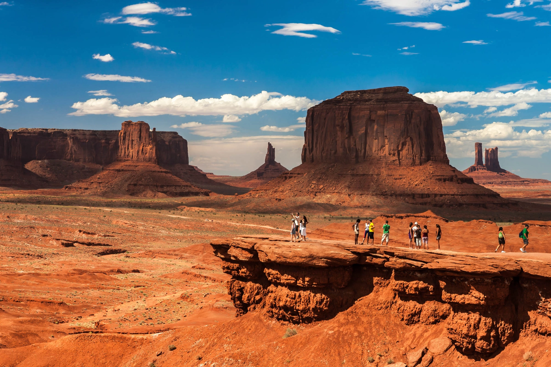Det fantastiske naturfænomen Monument Valley
