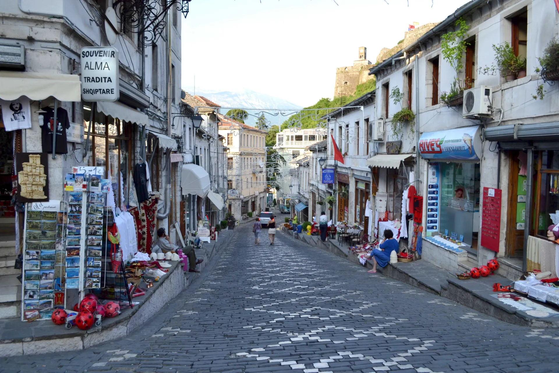 Butiksgade i Gjirokastër Butiksgade i Gjirokastër