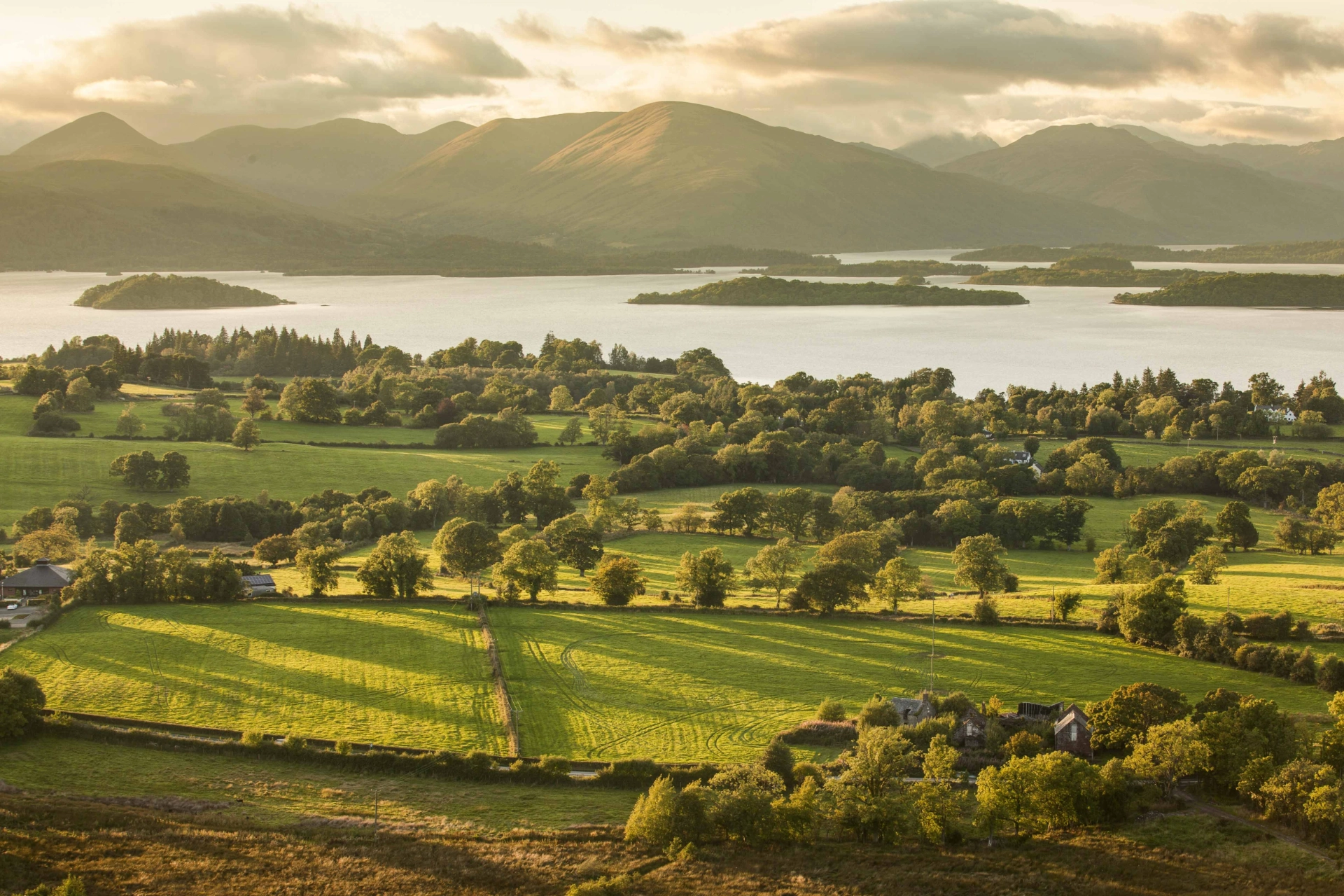 Den smukke sø Loch Lomond