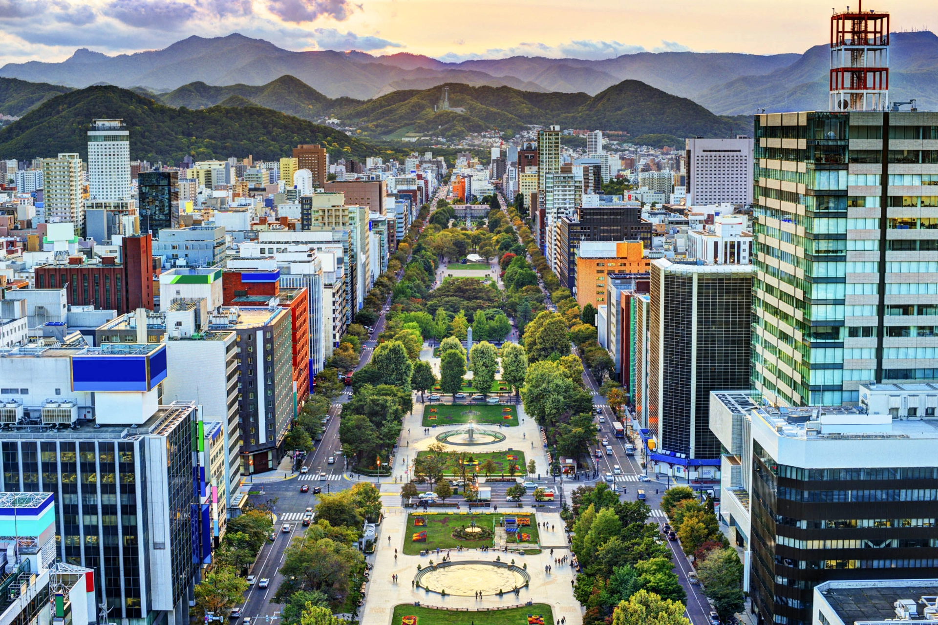 Sapporo by er en af de mest interessante storbyer i Japan