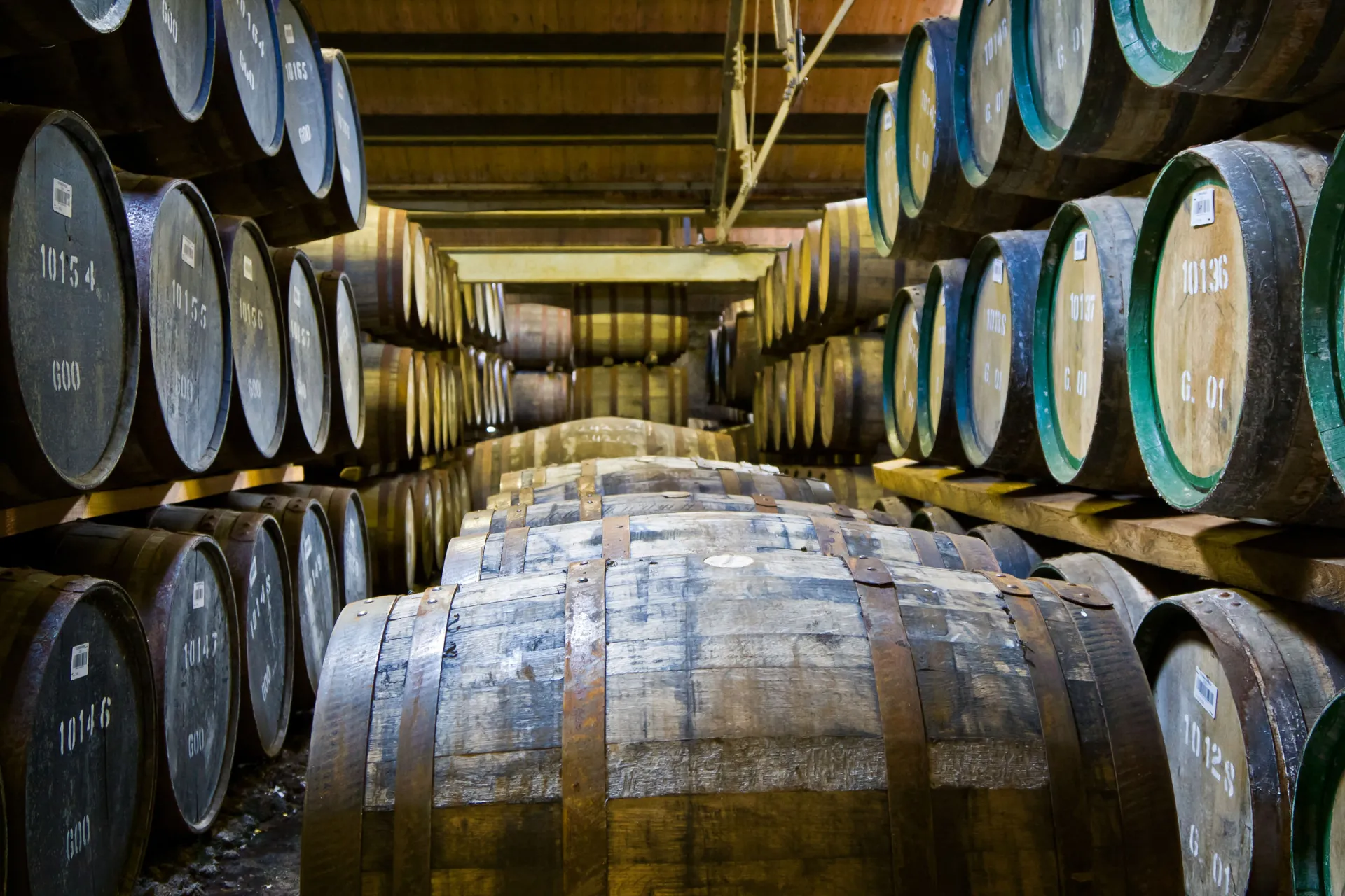 Whiskyfade til lagring