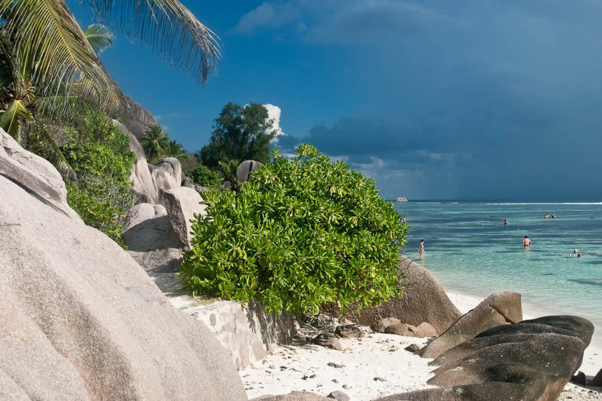 Der mangler ikke strande på Seychellerne