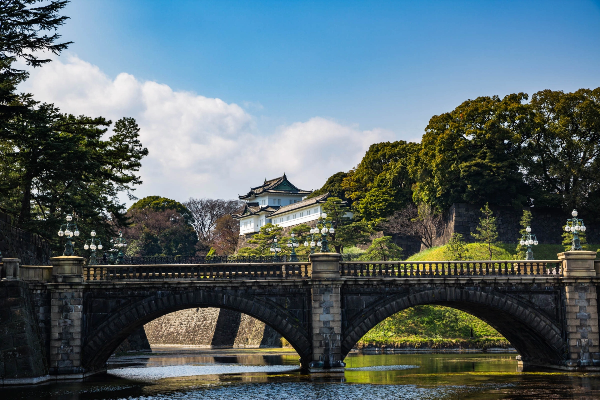 Det kejserlige palads i Tokyo 