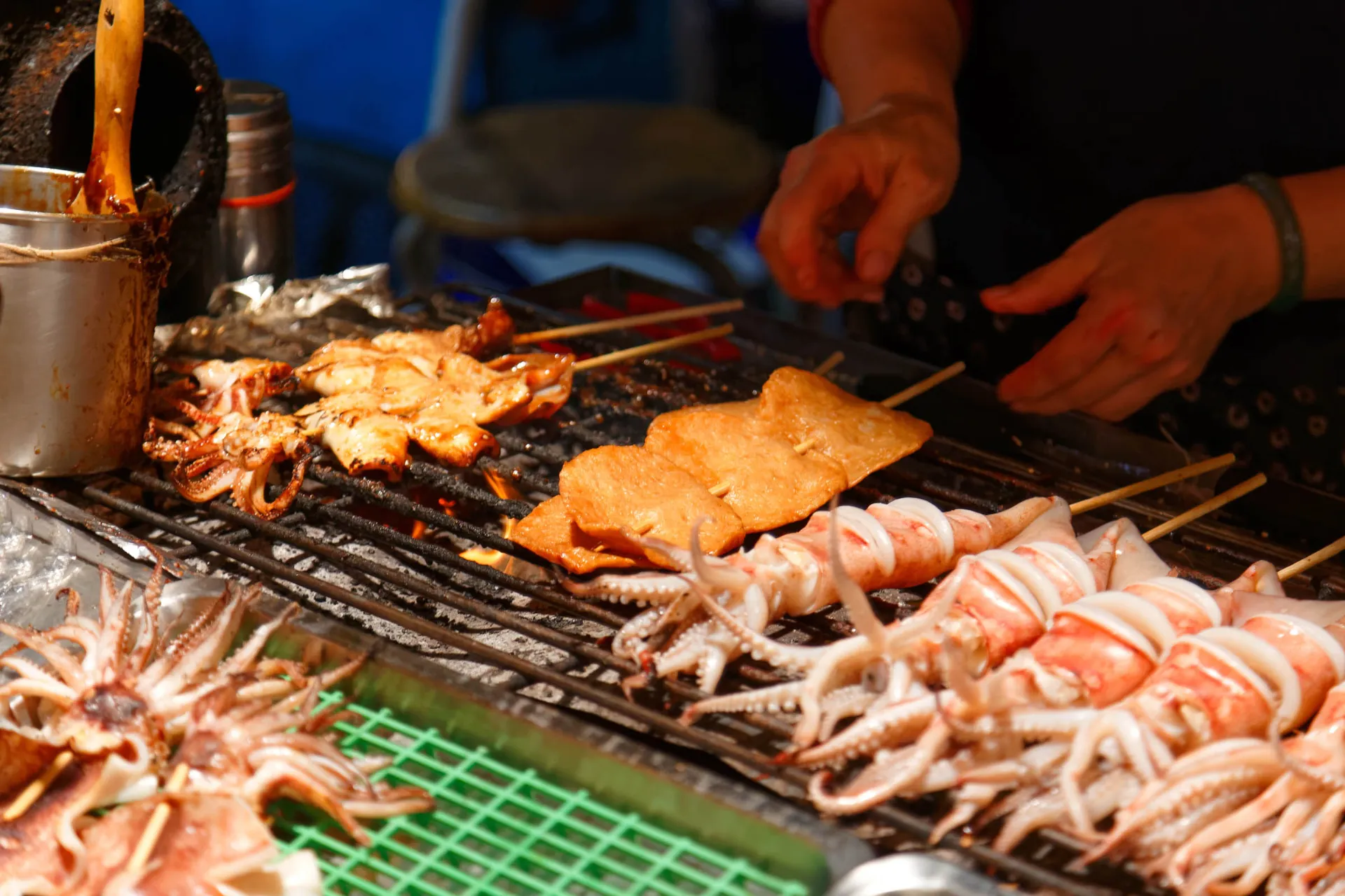 Street food market Street food market