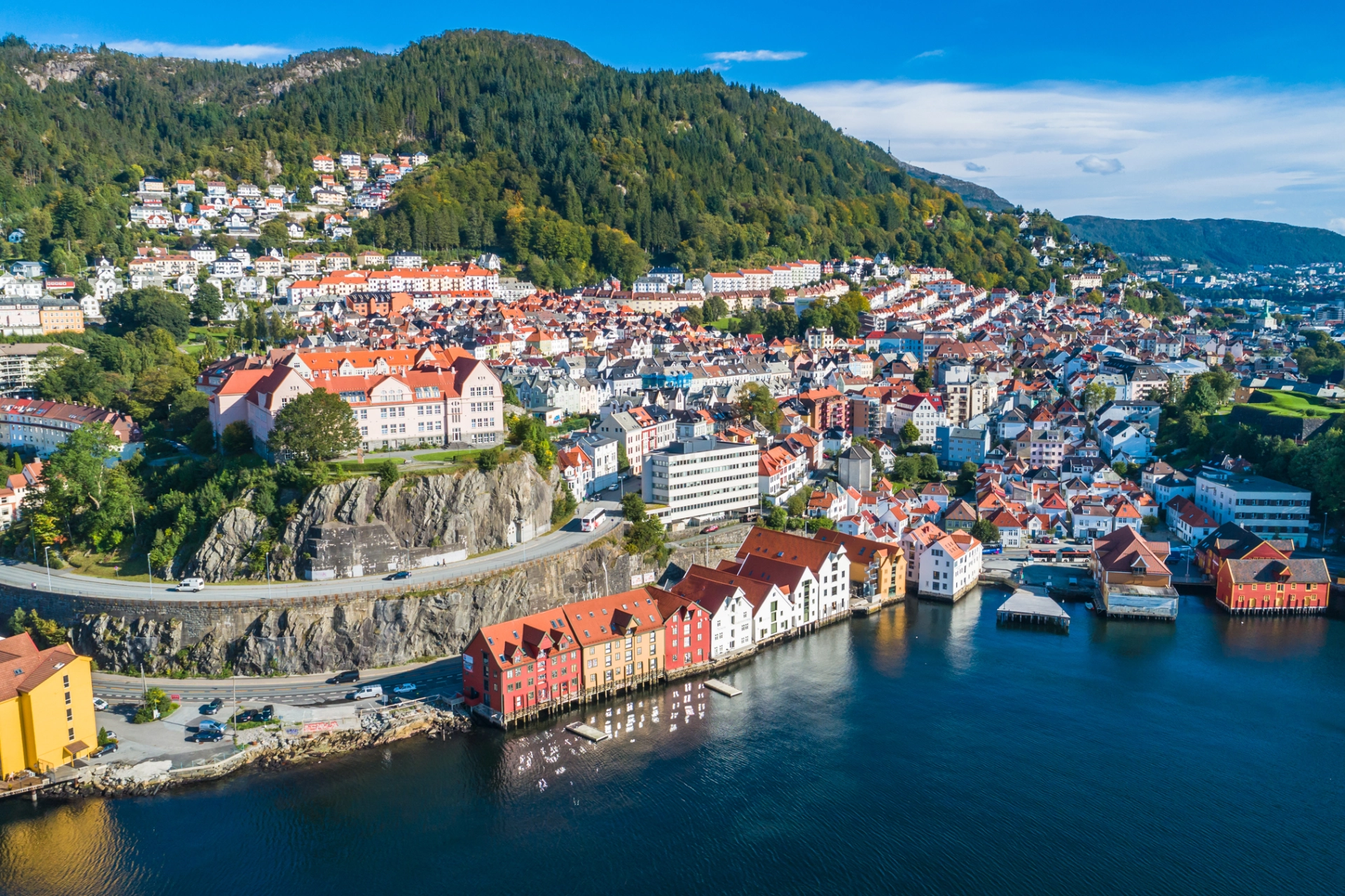 Udsigt over Bergen
