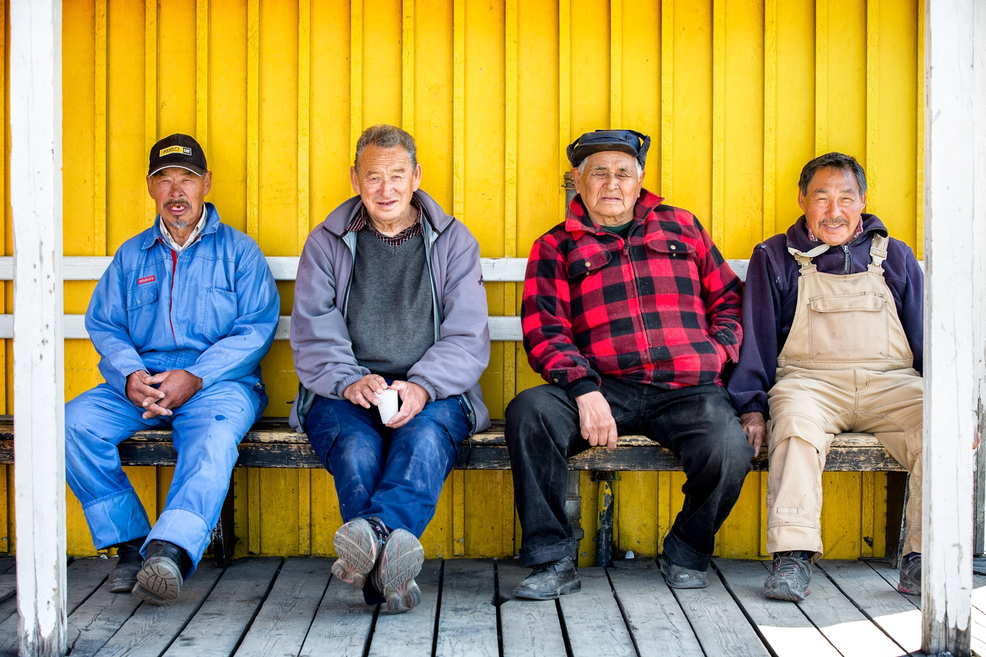Greenland sisimiut Local People