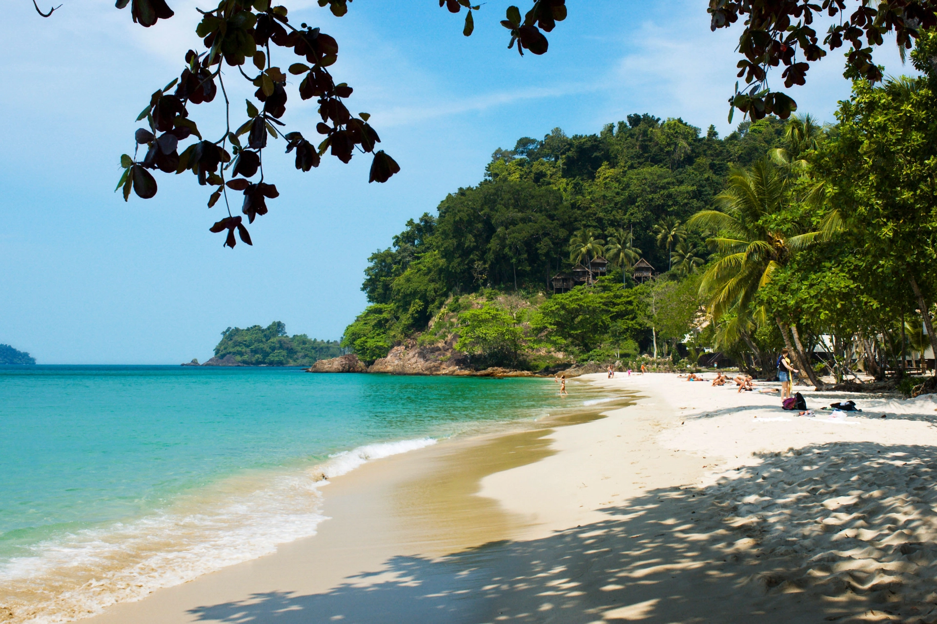 Afslapning ved Koh Chang Beach