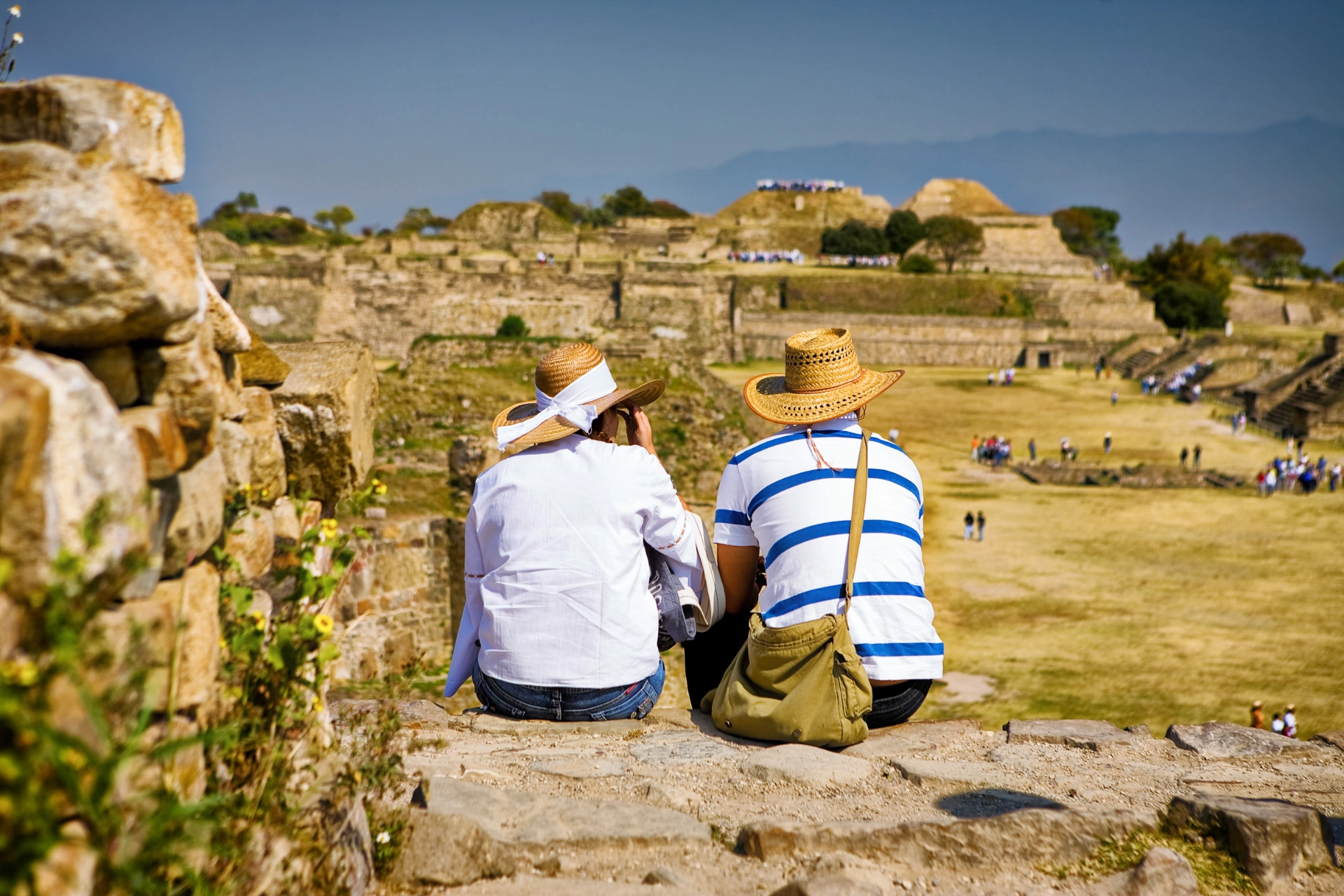 Monte Albán er på UNESCOs verdensarvliste