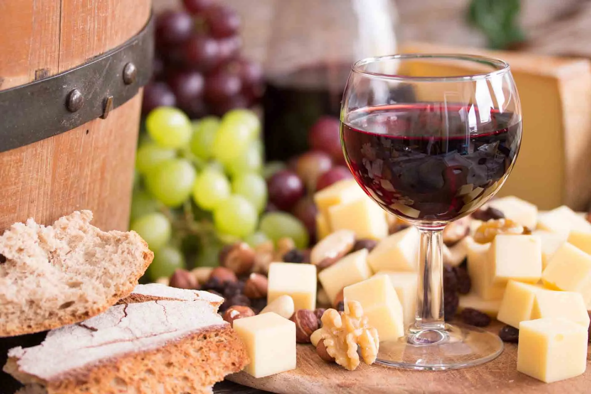 Klar til vinsmagning