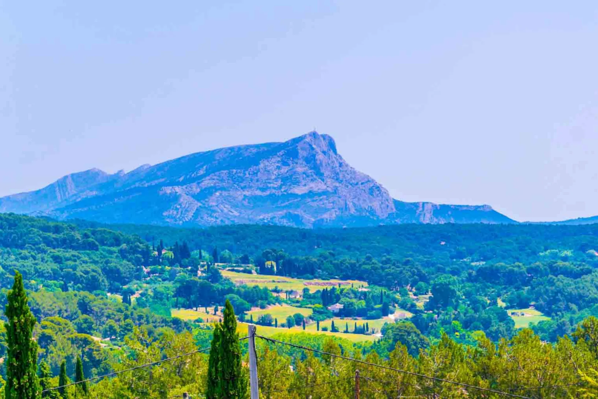 Montagne Sainte-Victoire - ét af Paul Cézannes yndlingsmotiver