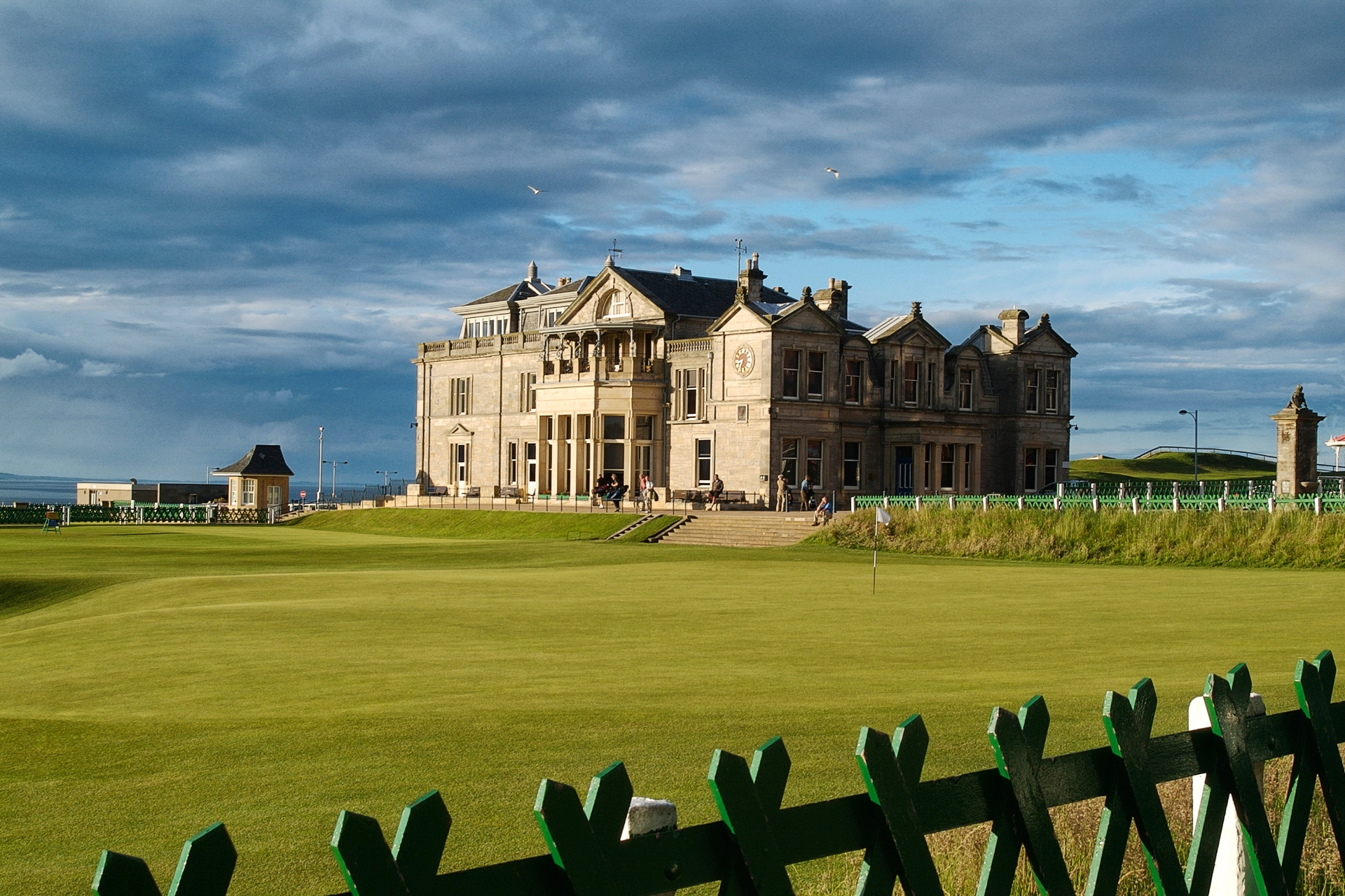 Den historiske golfklub i St. Andrews