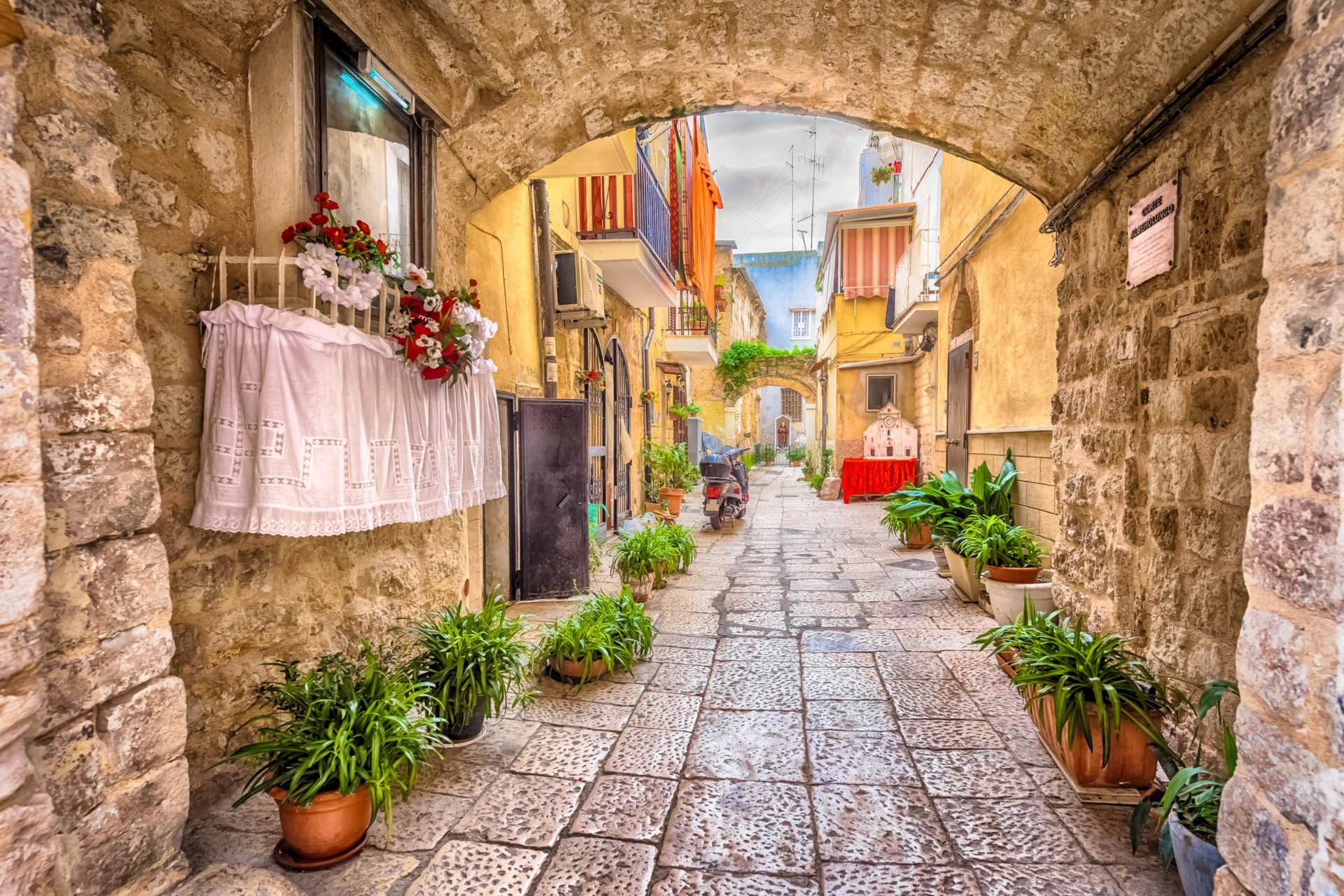 I Apuliens hovedstad Bari