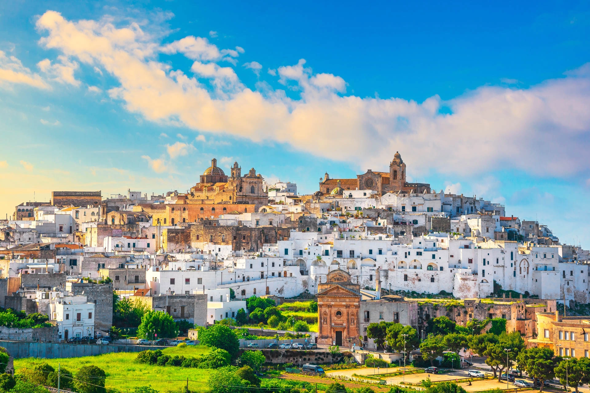 Ostuni kaldes også La Città Bianca - den hvide by