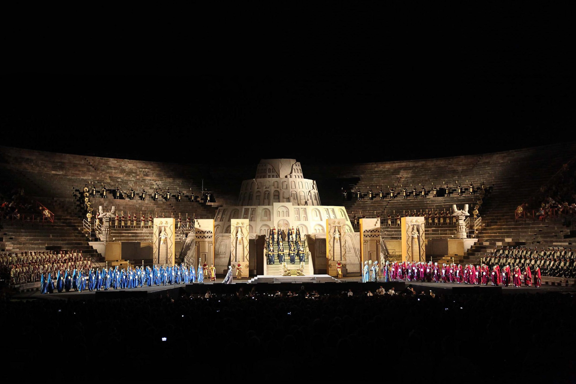 Scene fra Nabucco