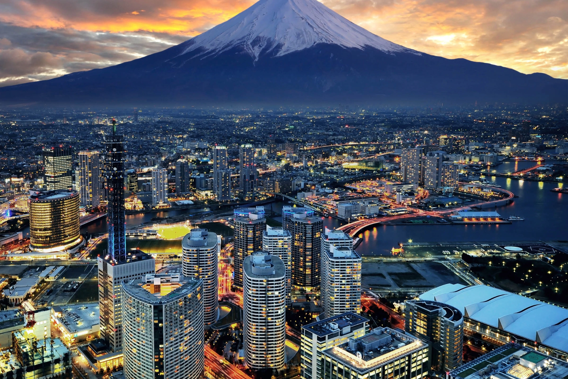 Tokyo består af mange små bydele