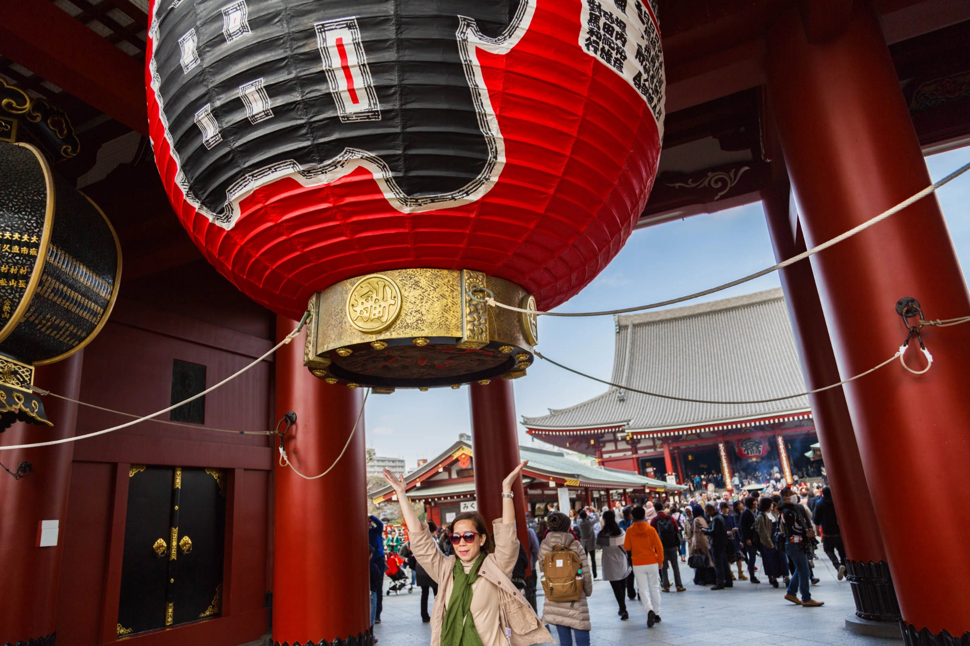 Asakusa Kannon-templet siges at være ældre end Tokyo
