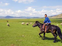Hesten har en central rolle i mongolsk kultur – Mongoliet kaldes ofte “landet med de mange heste”