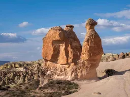 Kamelklippen – en naturlig klippeformation i Kappadokien