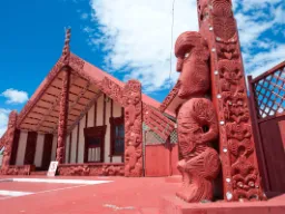 Māori-mødehus i Rotorua