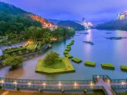 Solnedgang ved Sol‑og Månesøen Solnedgang ved Sol‑og Månesøen