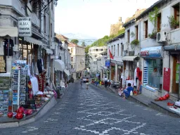 Butiksgade i Gjirokastër Butiksgade i Gjirokastër
