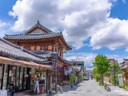 Det charmerende kvarter, Jeonju Hanok Village Det charmerende kvarter, Jeonju Hanok Village