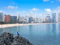Haeundae Strand i Busan – Koreas mest berømte strand Haeundae Strand i Busan – Koreas mest berømte strand