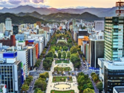 Sapporo by er en af de mest interessante storbyer i Japan