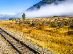 Udsigt fra TranzAlpine-toget 2