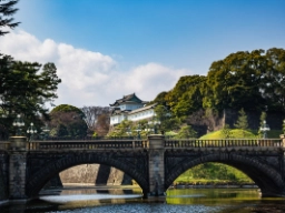 Det kejserlige palads i Tokyo 