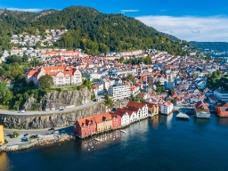 Udsigt over Bergen