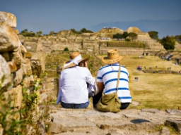 Monte Albán er på UNESCOs verdensarvliste