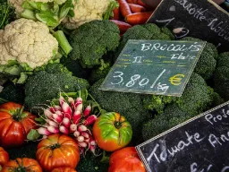 Grøntsagsmarked i Aix