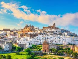 Ostuni kaldes også La Città Bianca - den hvide by
