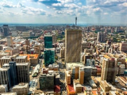 Johannesburg har ca. 6 mio. indbyggere