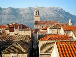 Tagtoppe i Korčula