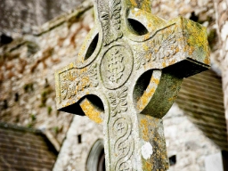 Keltisk kors ved Rock of Cashel