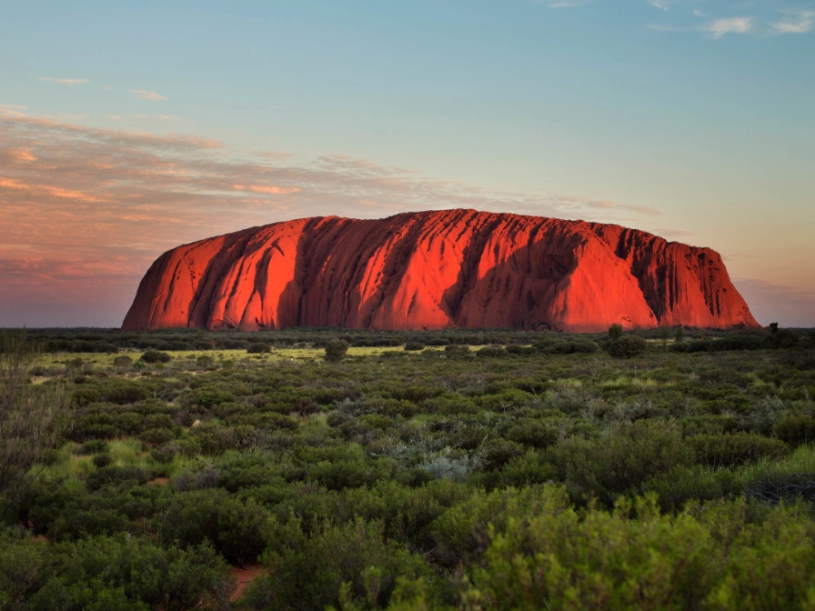 Majestætiske Ayers Rock