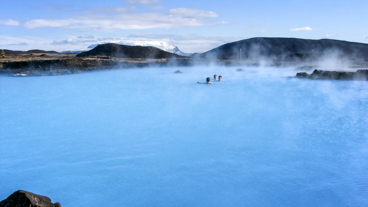 Jarðböðin i Mývatn Nature Baths, Nordislands ”Blå Lagune”