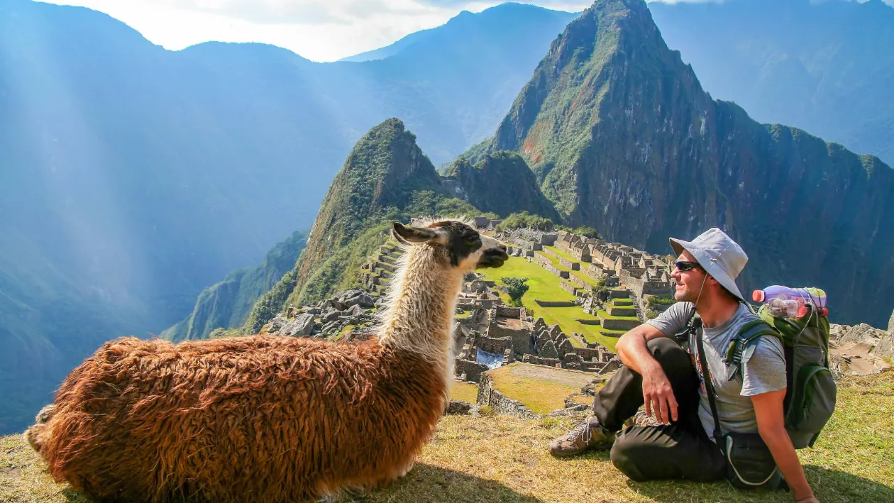 Passiar med lama Passiar med lama